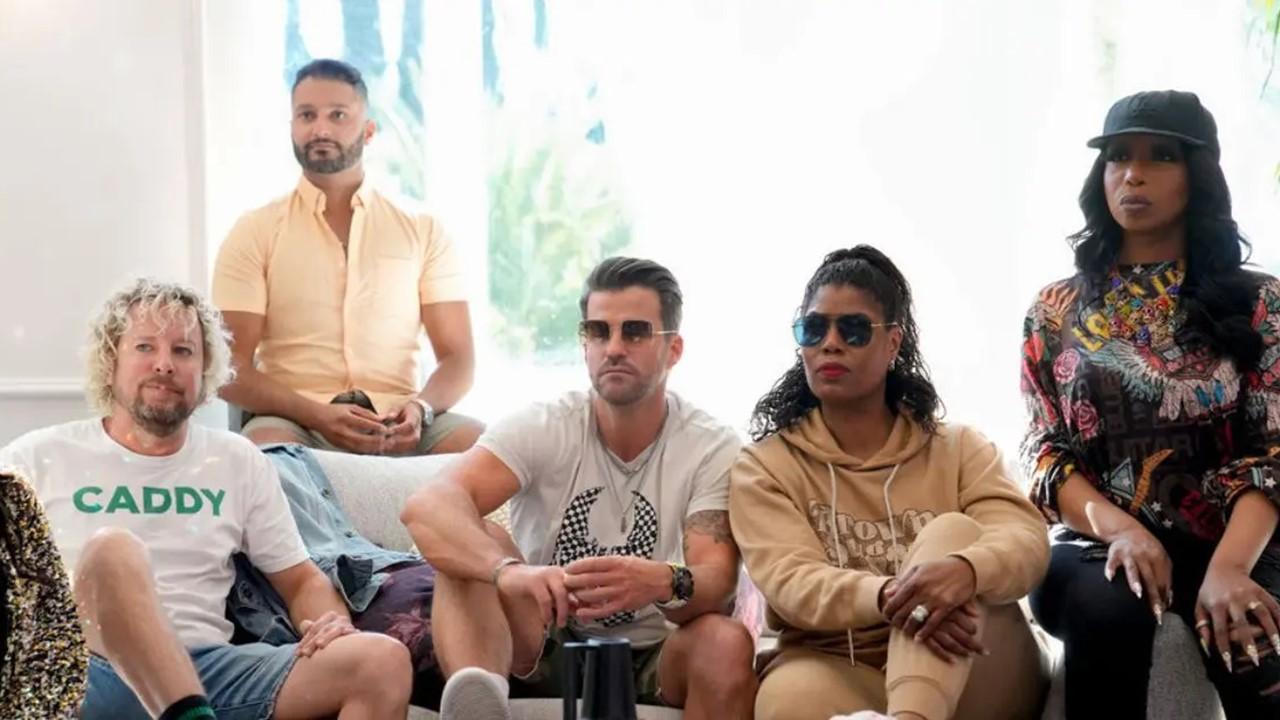 Jonny Fairplay, Shake Chattrjee, Johnny Bananas, OMAROSA, and Tiffany Pollard on 'House of Villains'