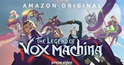 'The Legend of Vox Machina' title art
