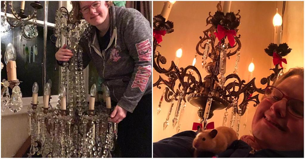 This Woman Is Going to Marry a Chandelier Named Lumiere