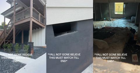 Woman finds man living under her Airbnb rental