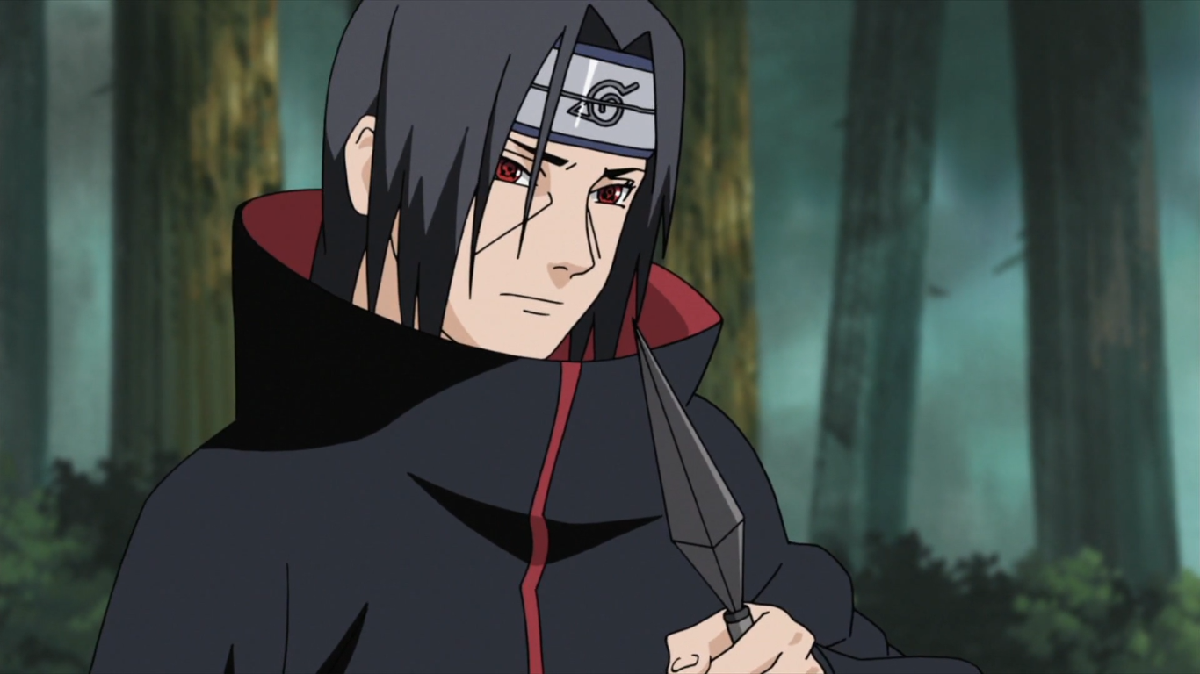 Why Does Itachi Uchiha Have His Left Arm Set Inside of His Cloak?