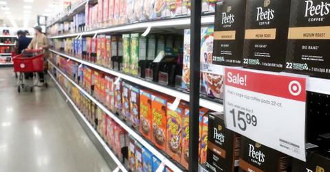 People shopping at Target