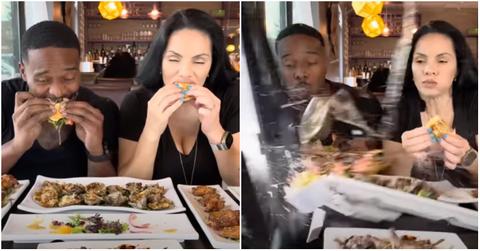 Food Influencers Hit by Car in Shocking Restaurant Accident