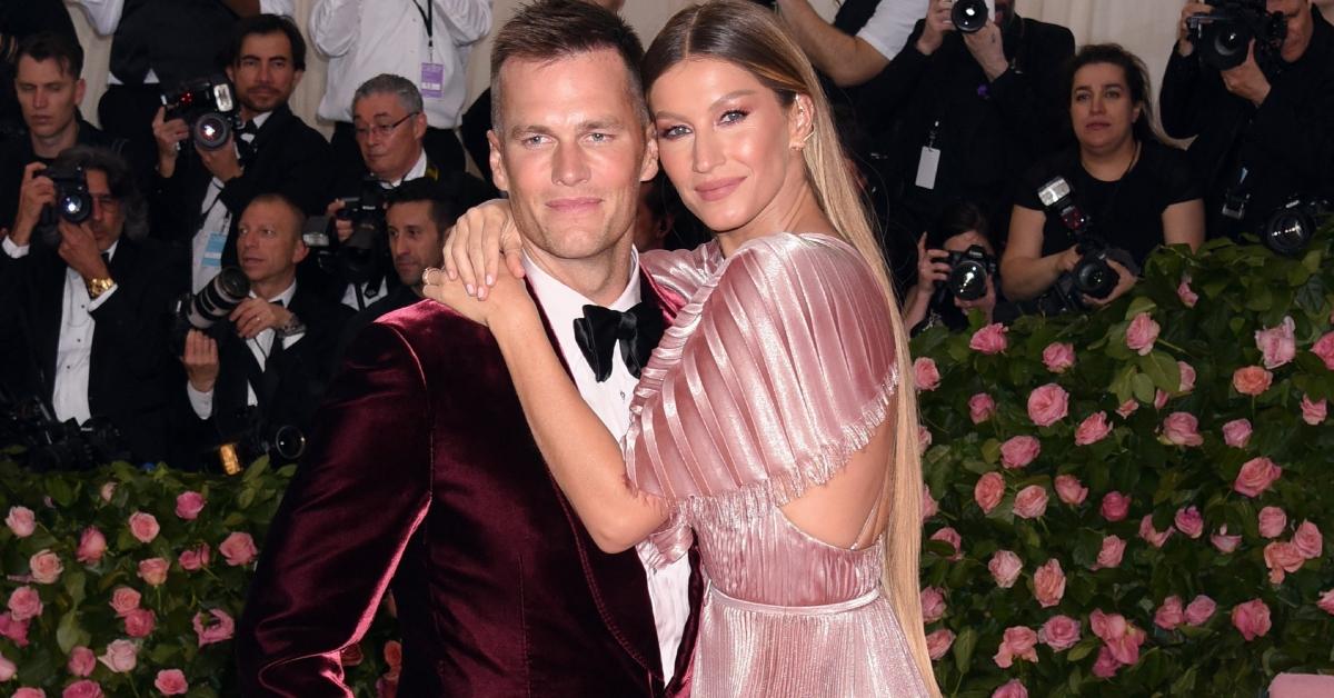 Tom Brady and Gisele Bündchen at the 2019 Met Gala.