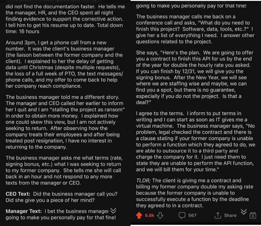 boss text rage quit