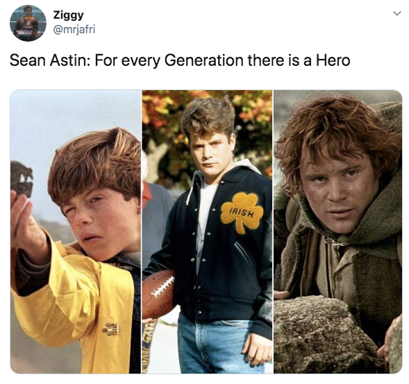 Sean Astin Started Trending on Twitter Thanks to a Photo of Him Playing