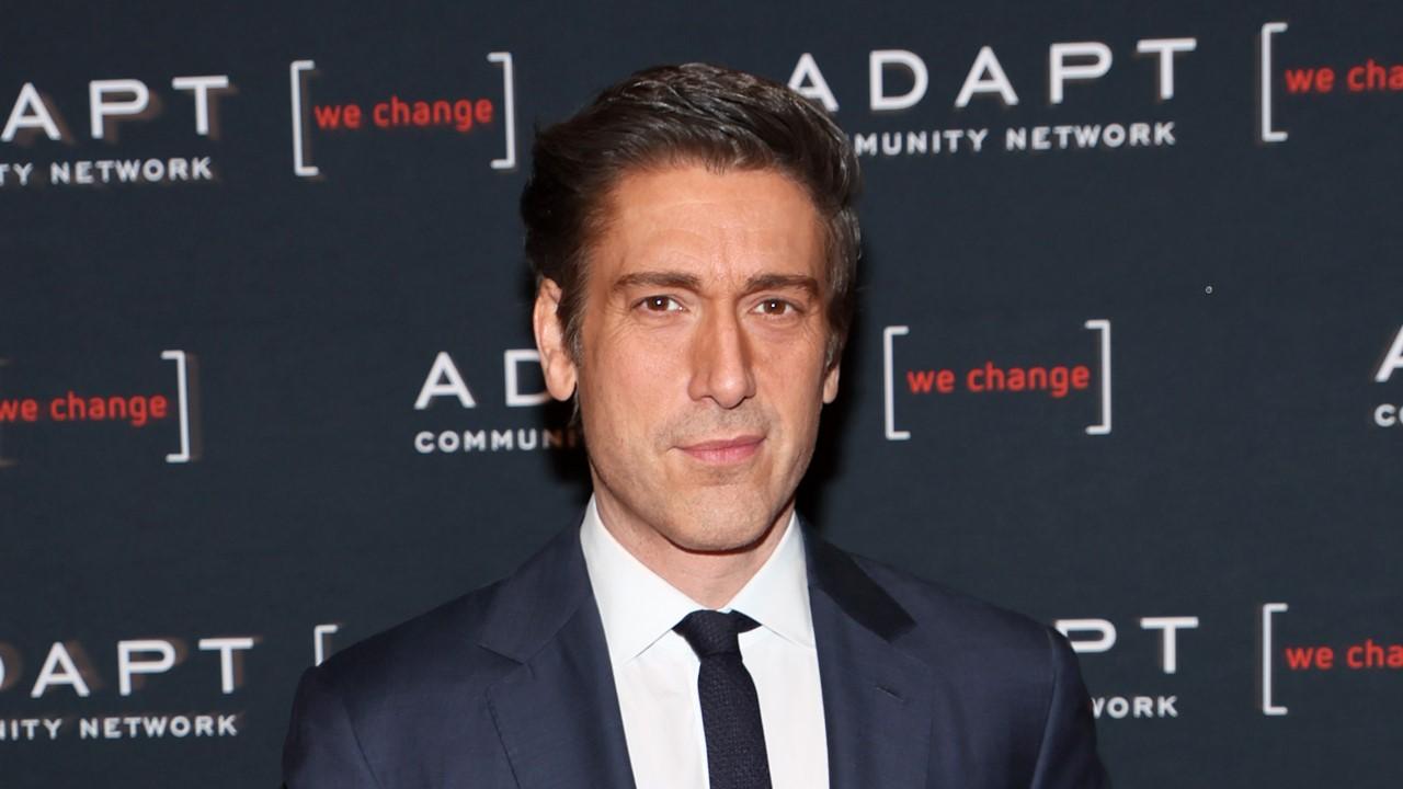 David Muir attends the 2022 ADAPT Leadership Awards at Cipriani 42nd Street on March 10, 2022