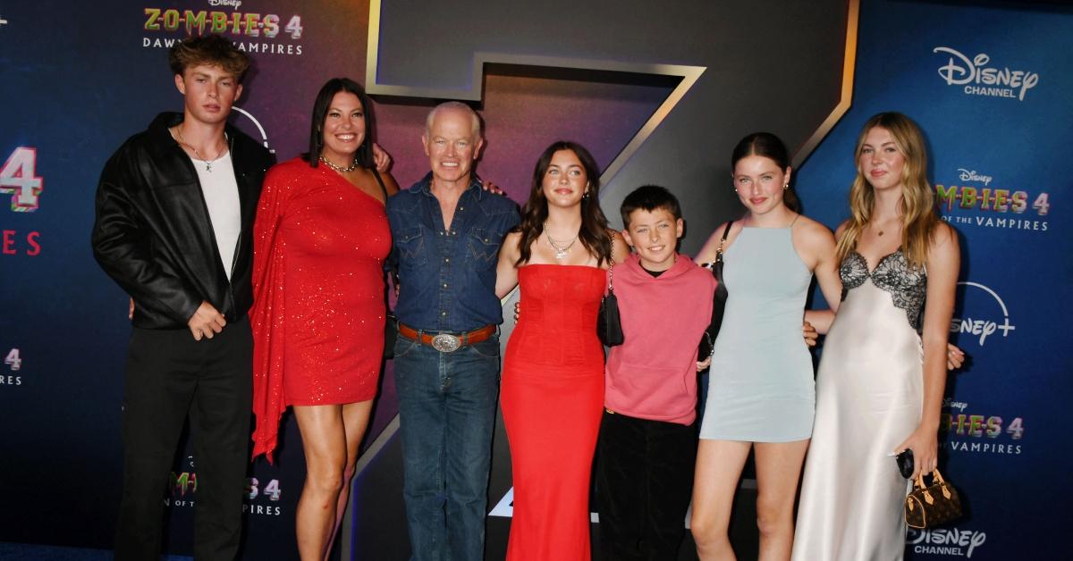 Neal and Ruve McDonough with their five children