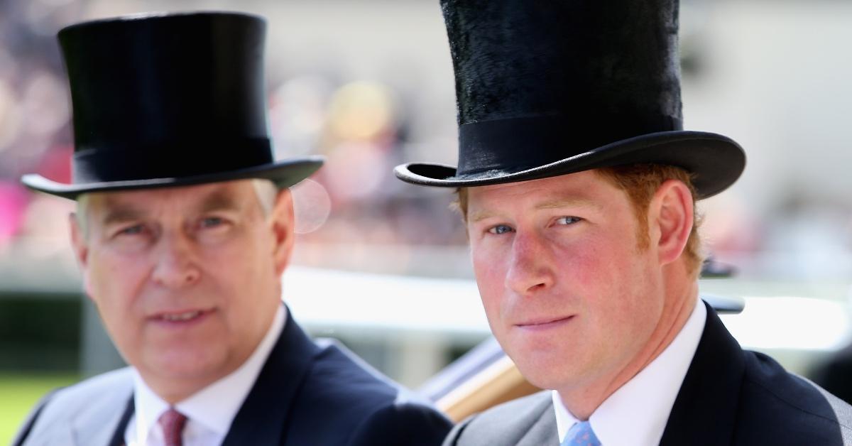 Prince Andrew and Prince Harry.