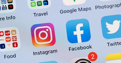 Still shot of social media apps.