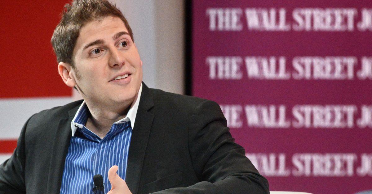  Eduardo Saverin speaks during the Wall Street Journal Unleashing Innovation executive conference