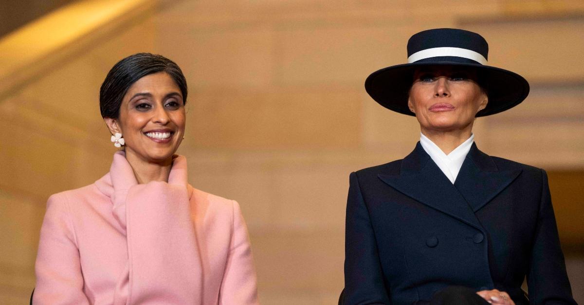 Usha Vance and Melania Trump