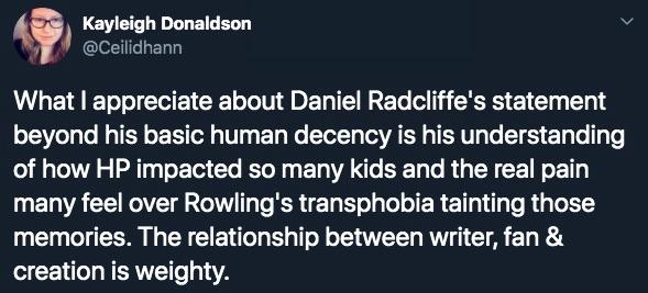 jk rowling transphobic