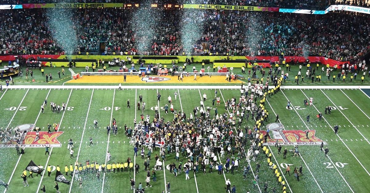 Philadelphia Eagles celebrate their Super Bowl LIX win on Feb. 9, 2025.