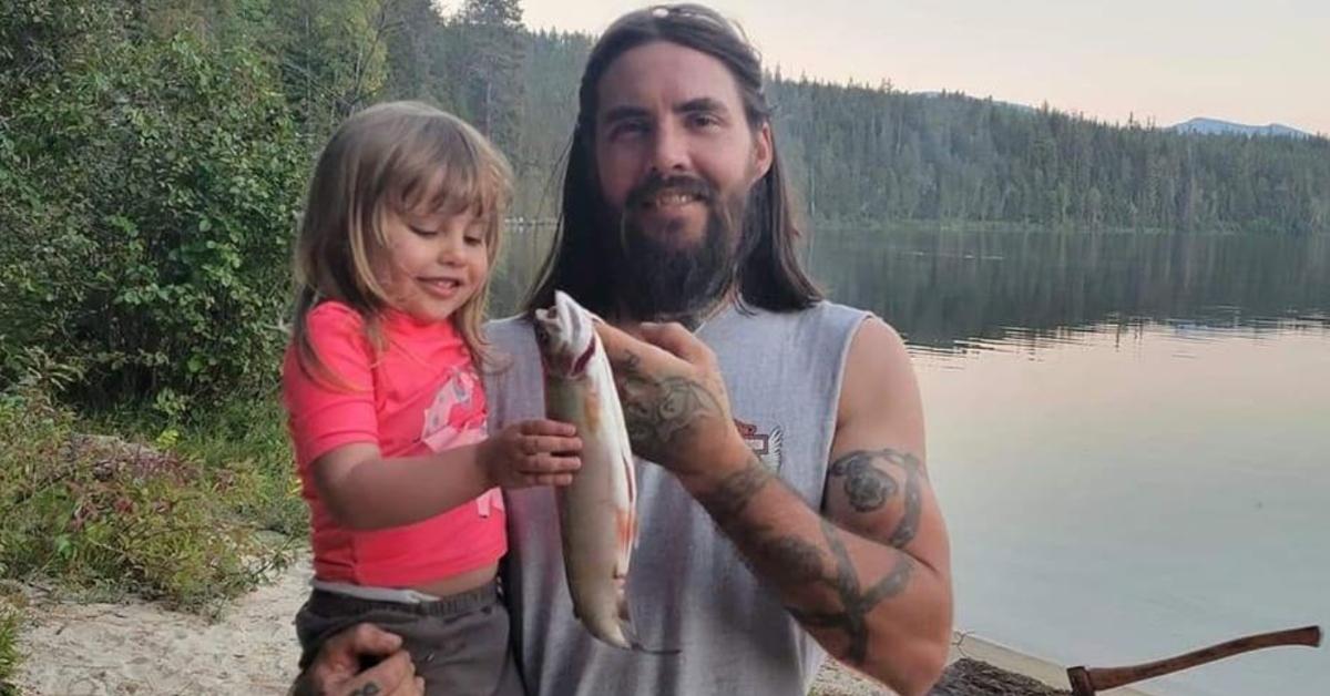 Jason Roley with his daughter