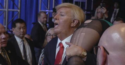 did borat crash cpac