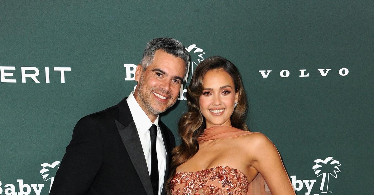 Cash Warren and Jessica Alba