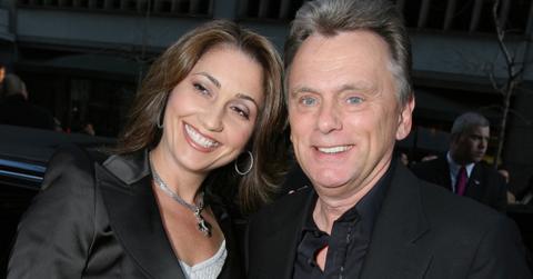 Pat Sajak with his wife Lesly Brown