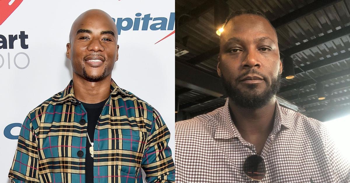 The Breakfast Club co-host Charlamagne Tha God and NBA player Kwame Brown