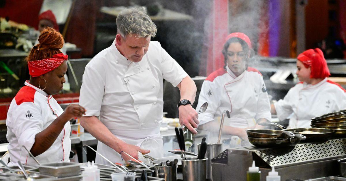 Gordon Ramsey on 'Hell's Kitchen'