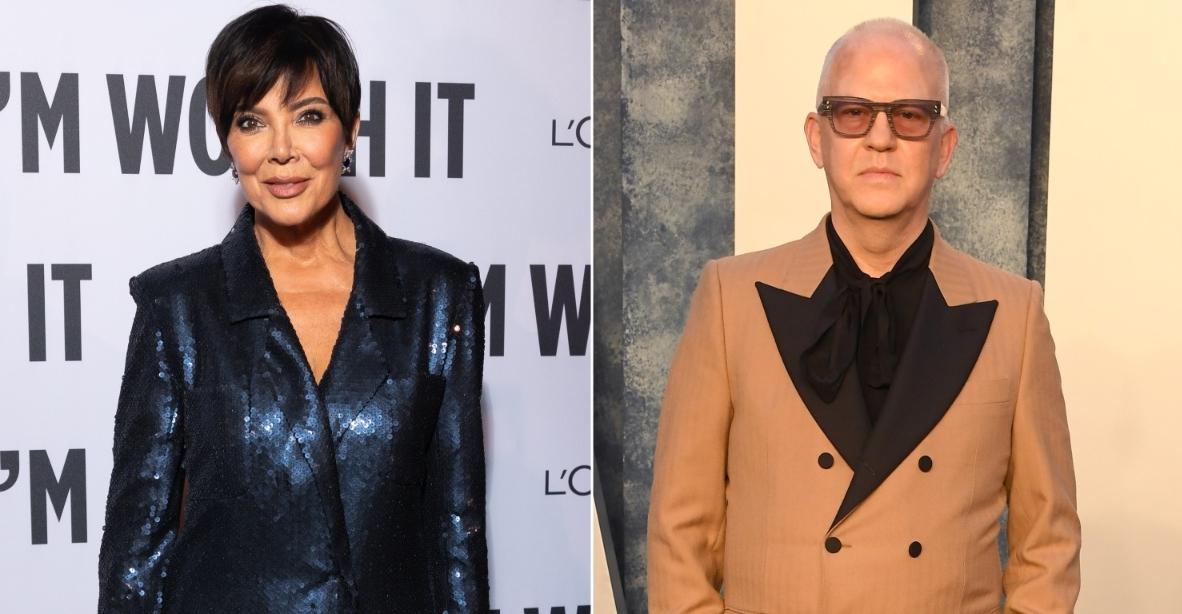 Kris Jenner at Paris Fashion Week and Ryan Murphy at Vanity Fair Oscar Party