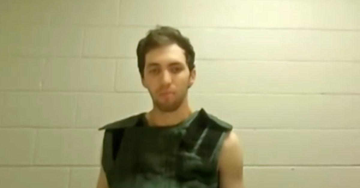 Tyler Robinson in jail.
