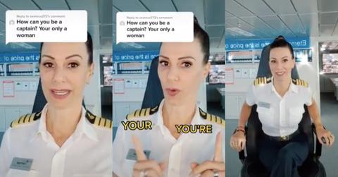 Ship Captain Claps Back at Sexist Who Questioned Her Ability to Do Her Job