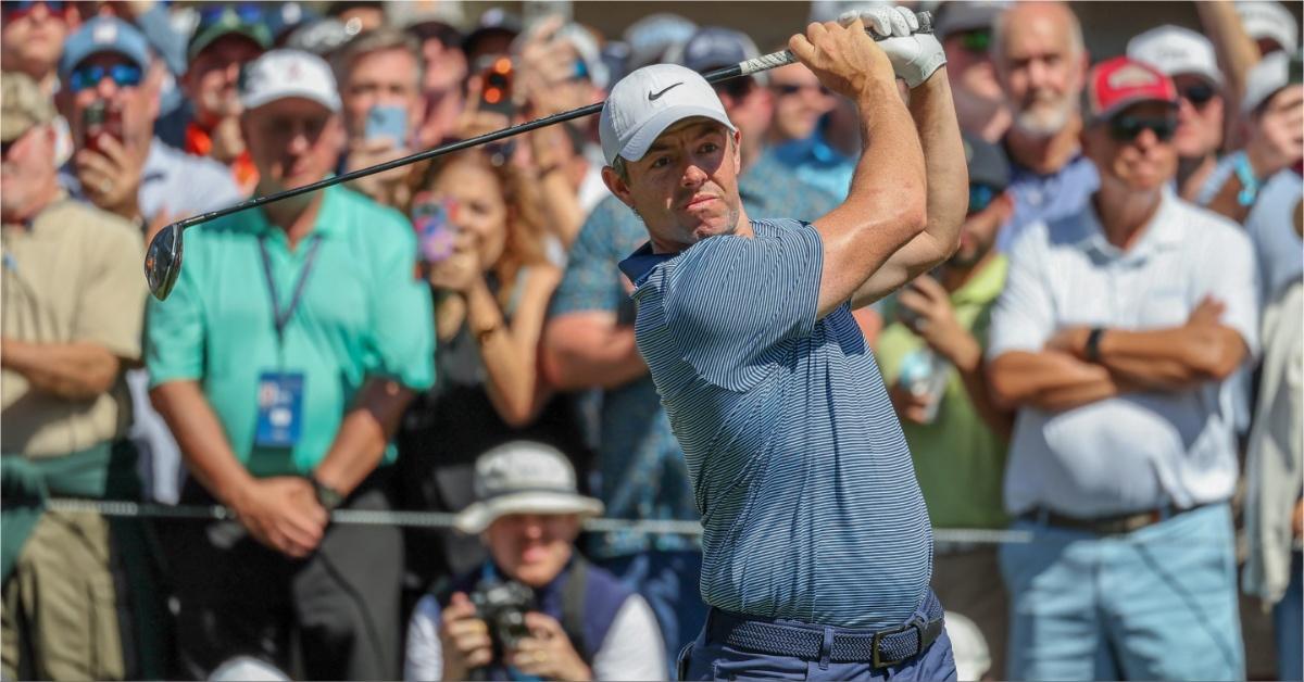 Rory McIlroy at the PGA 2025 THE PLAYERS Championship. 