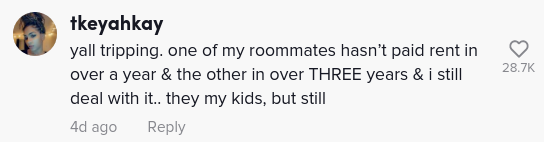 tiktok eviction roommate