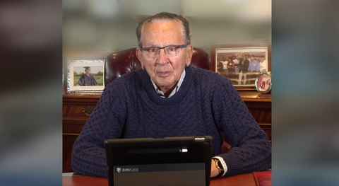 Frank Caprio announcing his cancer diagnosis