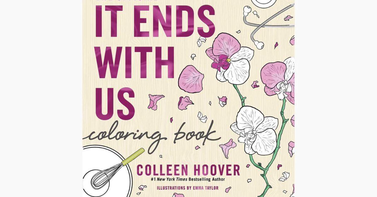 It Ends With Us coloring book