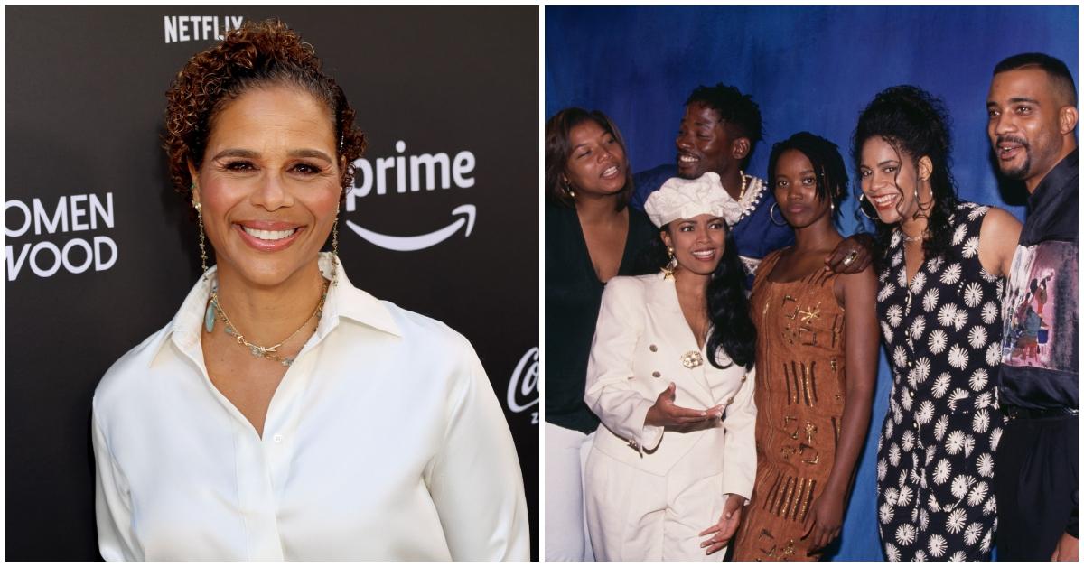 (l-r): Yvette Lee Bowser and the cast of 'Living Single'