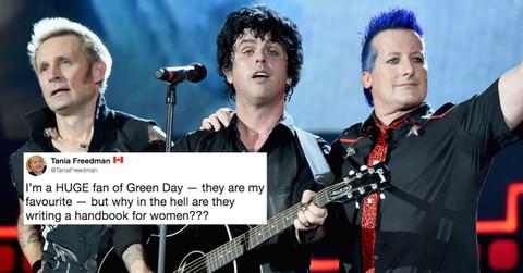 green day rebellious woman cover