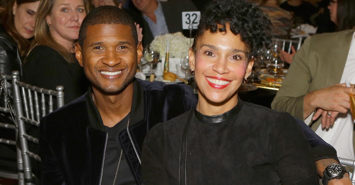 usher and girlfriend