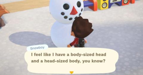 Here’s How to Make a Snowman in ‘Animal Crossing: New Horizons’