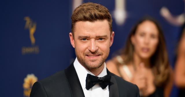 Justin Timberlake at the 70th Emmy Awards