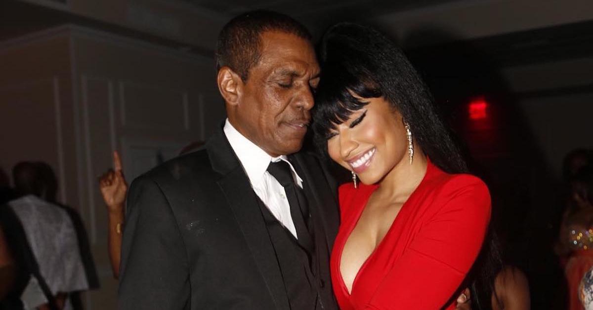 Robert Maraj and Nicki Minaj