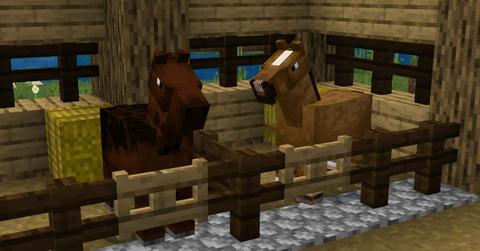 Horse Stable Breeding Minecraft