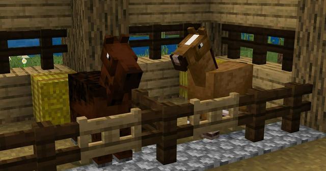 Horse Stable Breeding Minecraft