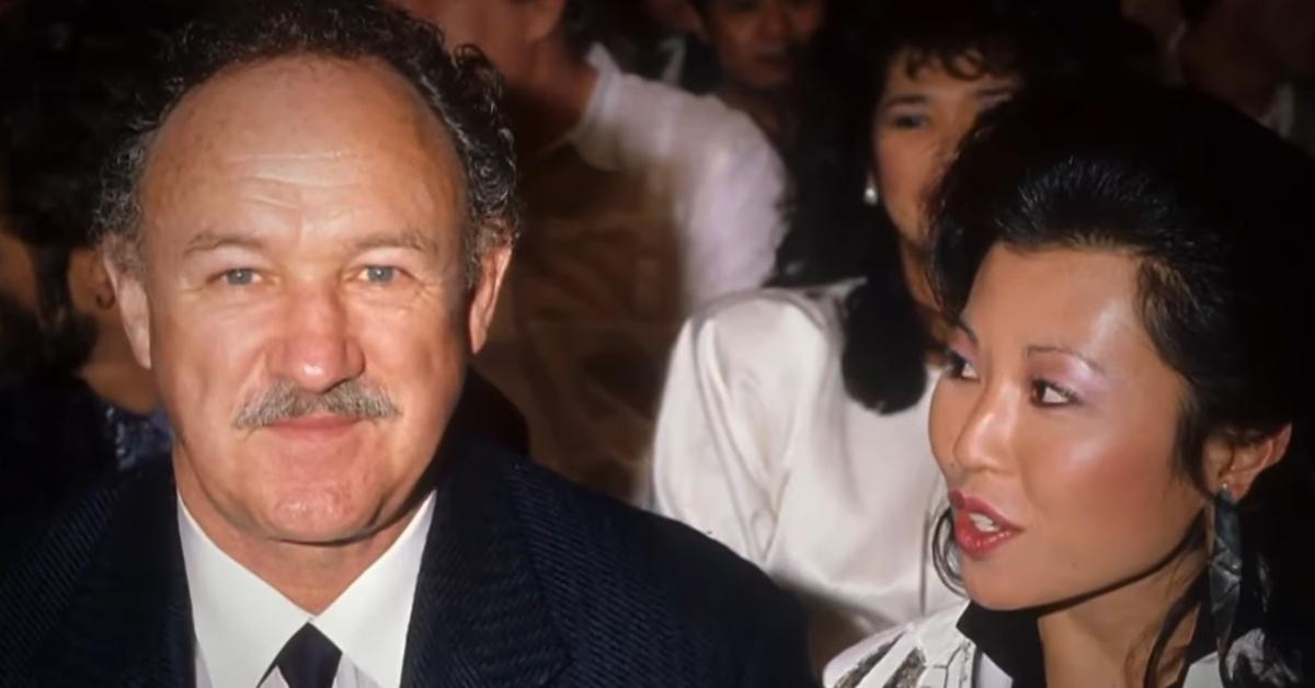 (l-r): Gene Hackman and Betsy Arakawa