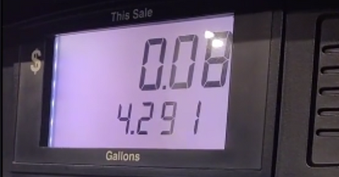 TikTok gas pump cheat code