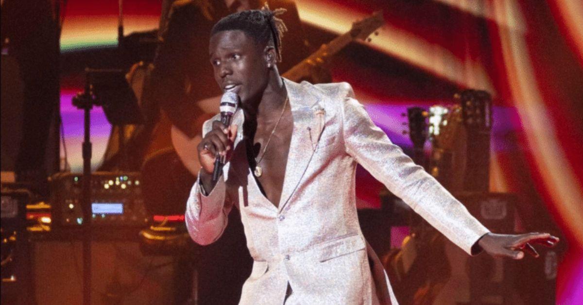 Jamal Roberts performing on 'American Idol.'