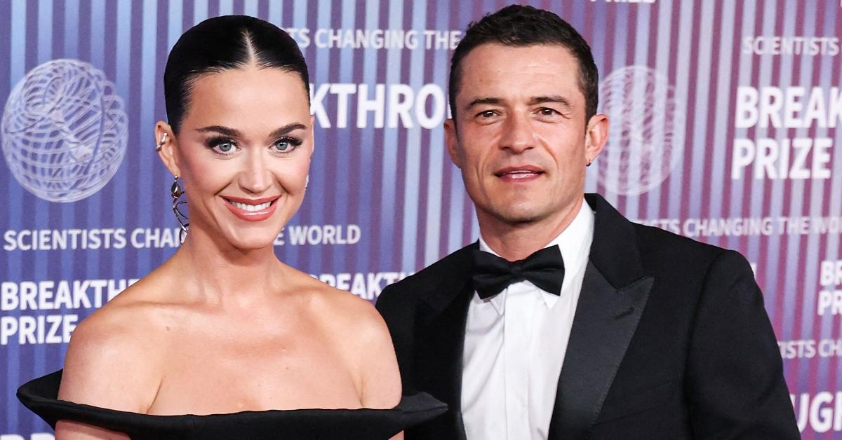 Katy Perry and Orlando Bloom at the 10th Annual Breakthrough Prize Ceremony