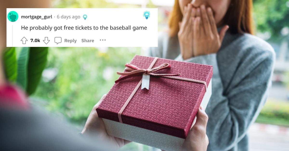 Baseball Game Ticket Birthday Gift Surprise Ticket to a 