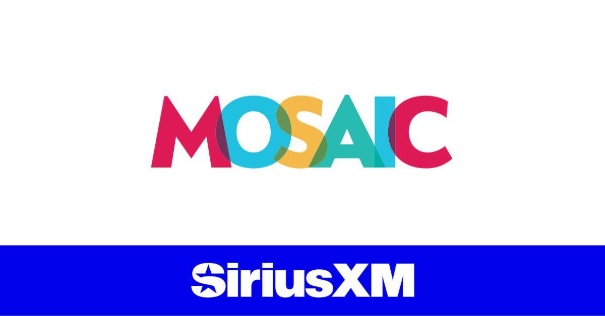 The Mosaic SiriusXM logo. 