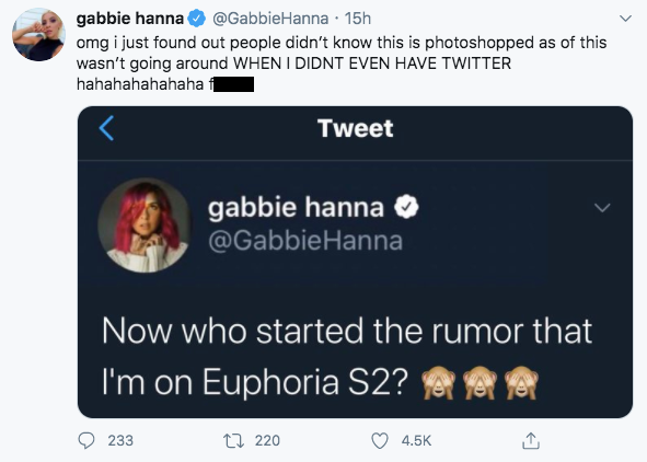 gabbie hanna euphoria address