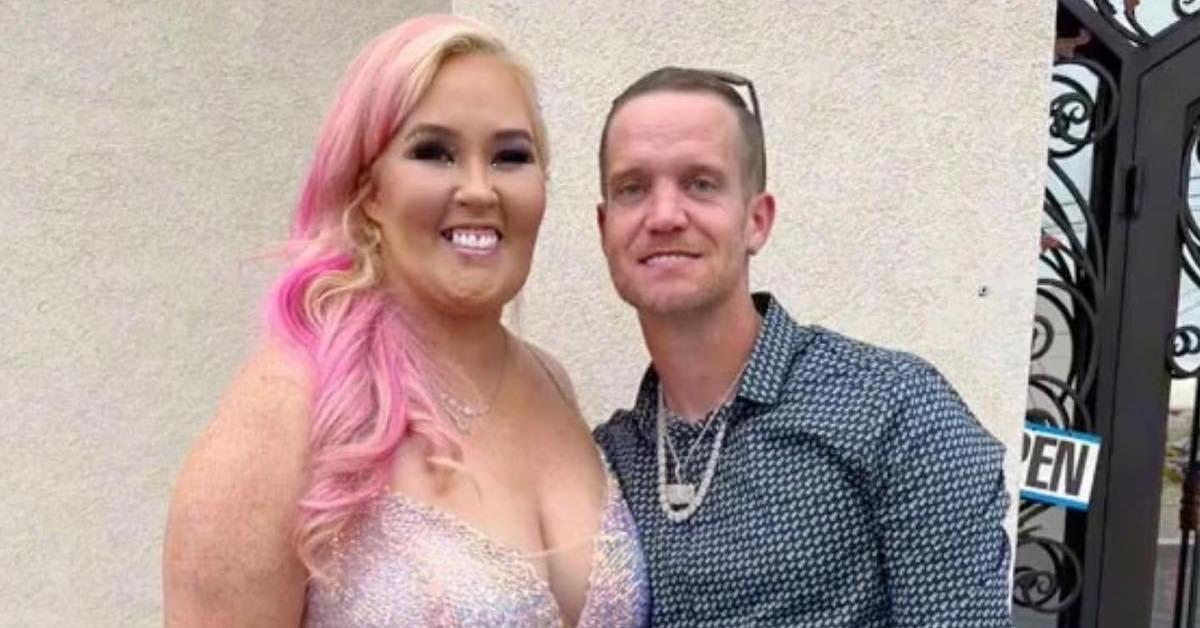 Mama June and Justin Stroud smiling