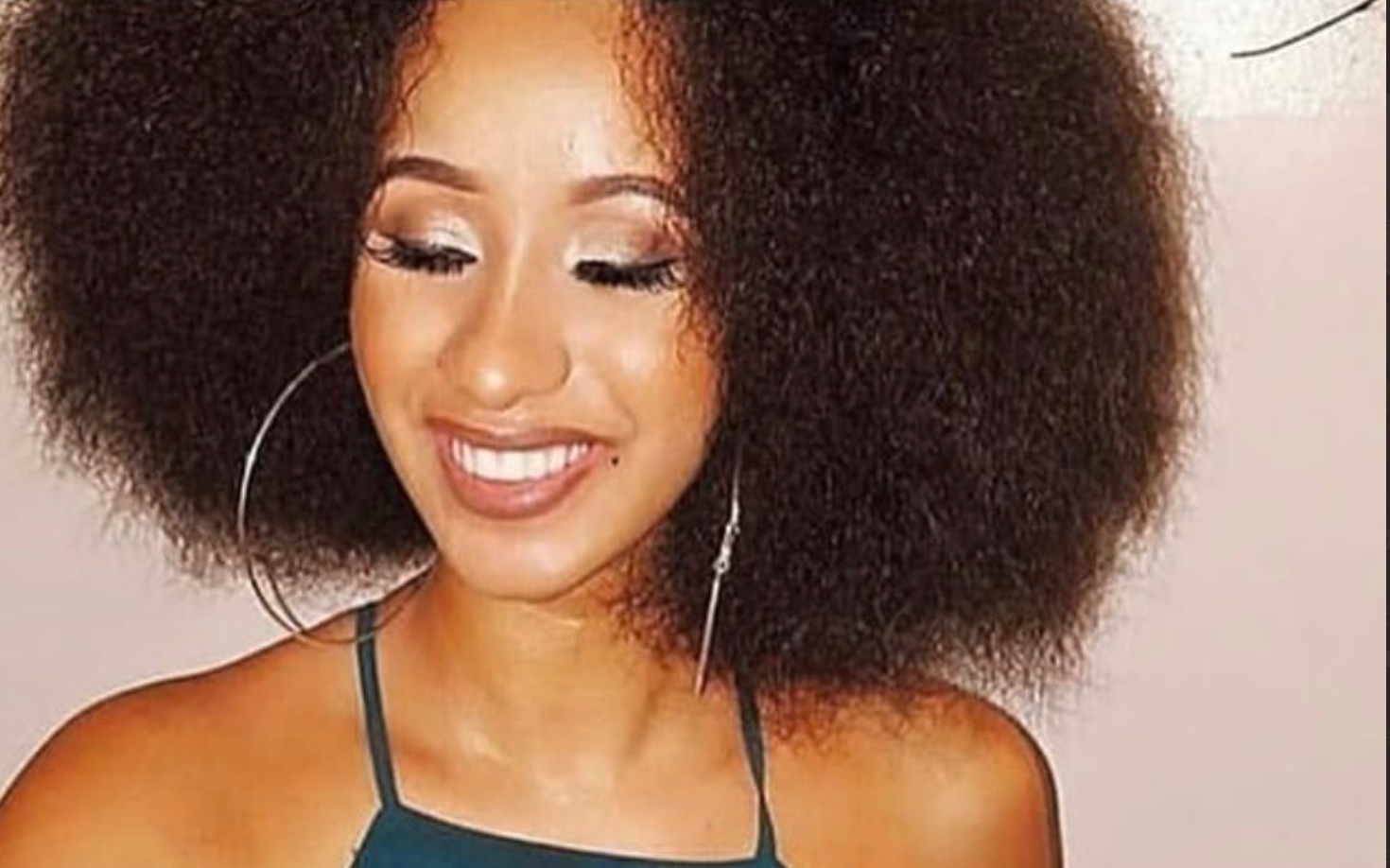 Cardi B Shares Rare Look at Her Natural Hair in Instagram Story