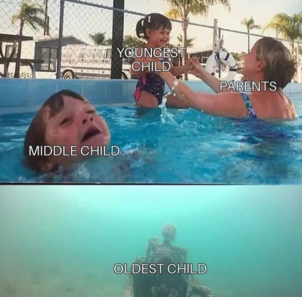 middle child day memes