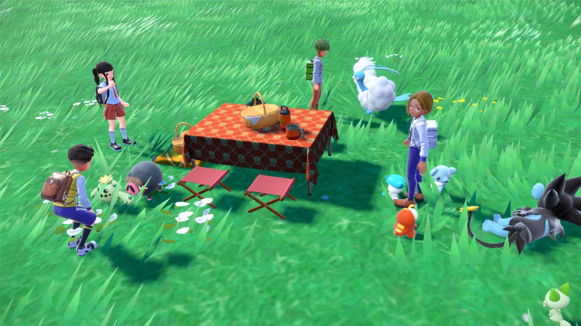 Picnic in 'Pokémon Scarlet' and 'Violet'